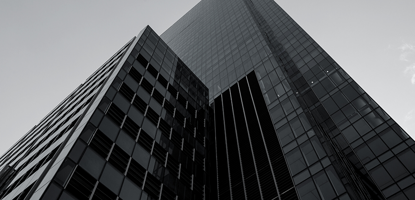 Modern office buildings